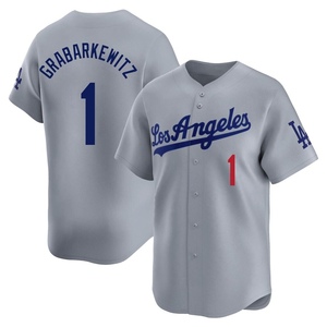 Men's Los Angeles Dodgers Billy Grabarkewitz Limited Gray Away Jersey