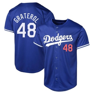 Men's Los Angeles Dodgers Brusdar Graterol Limited Royal Alternate Jersey