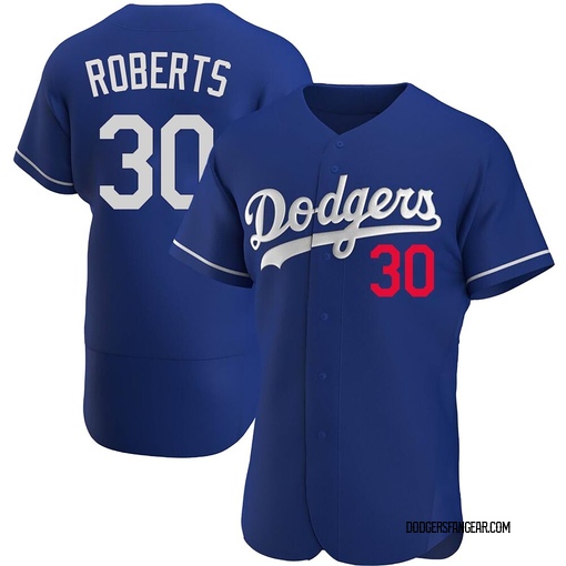 Men's Los Angeles Dodgers Dave Roberts Authentic Royal Alternate Jersey