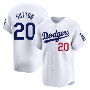 Men's Los Angeles Dodgers Don Sutton Limited White Home Jersey
