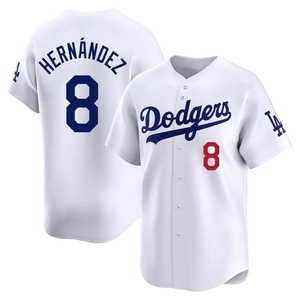 Men's Los Angeles Dodgers Enrique Hernandez Limited White Home Jersey