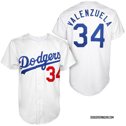 los angeles dodgers throwback jersey