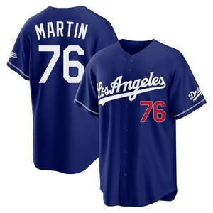 Men's Los Angeles Dodgers J.D. Martin Limited Royal Alternate Stadium Jersey