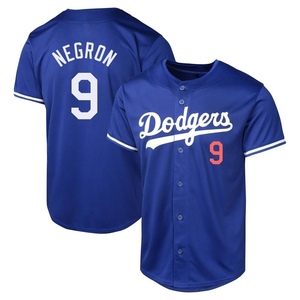 Men's Los Angeles Dodgers Kristopher Negron Limited Royal Alternate Jersey