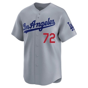 Men's Los Angeles Dodgers Miguel Rojas Limited Gray Away Jersey