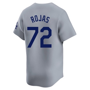 Men's Los Angeles Dodgers Miguel Rojas Limited Gray Away Jersey