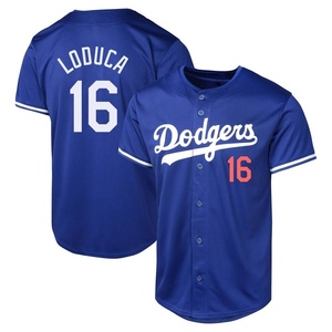 Men's Los Angeles Dodgers Paul Loduca Limited Royal Alternate Jersey