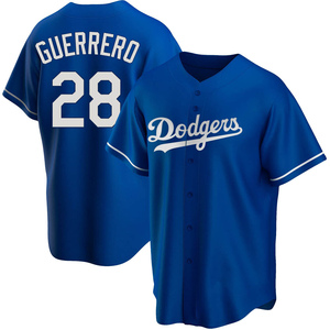 Men's Los Angeles Dodgers Pedro Guerrero Replica Royal Alternate Jersey