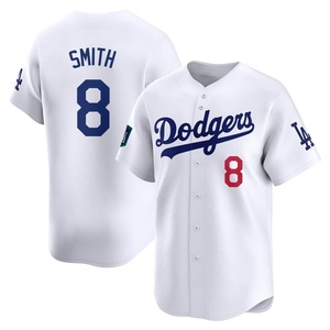 Men's Los Angeles Dodgers Reggie Smith Limited White 2024 World Tour Seoul Series Home Jersey