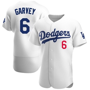 Men's Los Angeles Dodgers Steve Garvey Authentic White Home Jersey