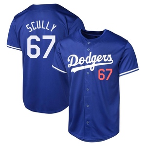Men's Los Angeles Dodgers Vin Scully Limited Royal Alternate Jersey