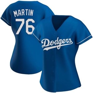 Women's Los Angeles Dodgers J.D. Martin Replica Royal Alternate Jersey