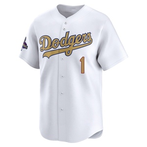 Youth Los Angeles Dodgers Billy Grabarkewitz Limited Gold White 2025 Collection Jersey