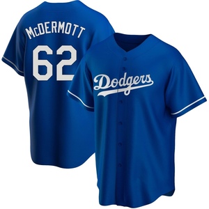 Youth Los Angeles Dodgers Chayce McDermott Replica Royal Alternate Jersey