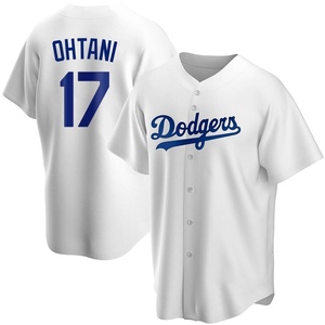 Youth Los Angeles Dodgers Shohei Ohtani Replica White Home Jersey